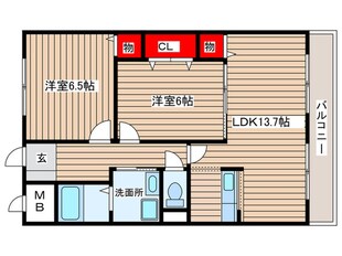 徳重セントラルビルの物件間取画像